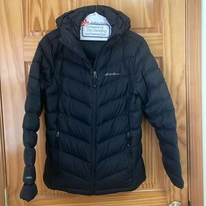 Eddie Bauer Black medium down jacket